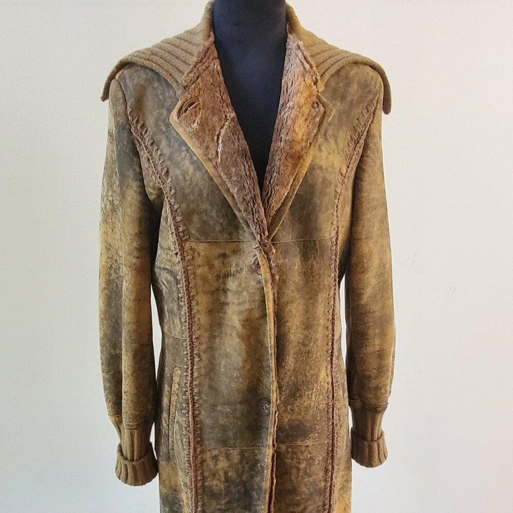 Rossi Italian 100% Shearling Coat for Women